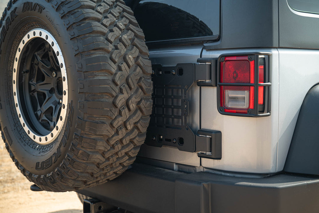2007-2018 Jeep Wrangler JK Tailgate Reinforcement Molle Panel