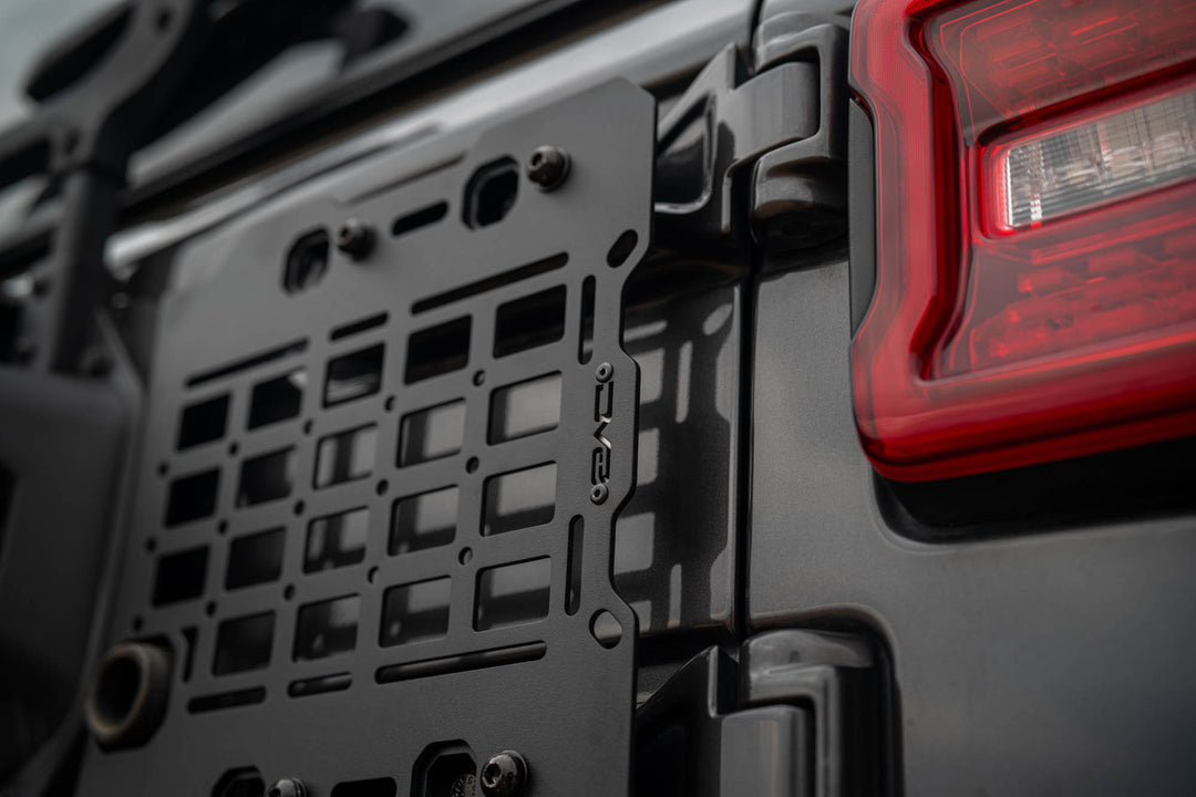 2018-2025 Jeep Wrangler JL Tailgate Reinforcement Molle Panel