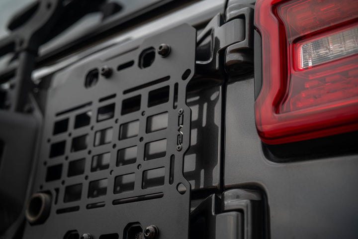 2018-2025 Jeep Wrangler JL Tailgate Reinforcement Molle Panel