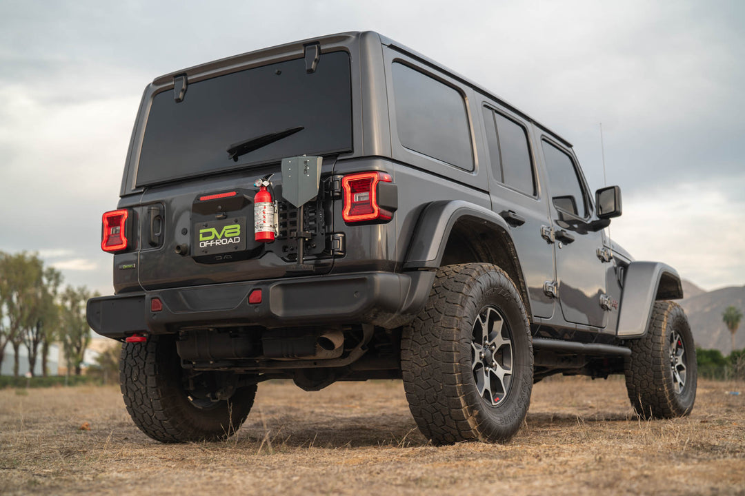 2018-2025 Jeep Wrangler JL Tailgate Reinforcement Molle Panel
