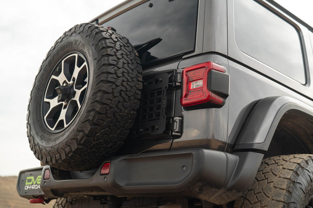 2018-2025 Jeep Wrangler JL Tailgate Reinforcement Molle Panel