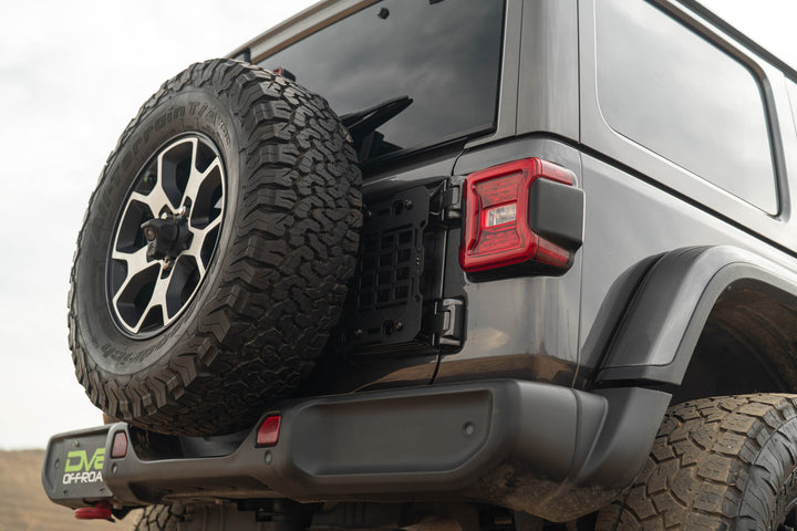 2018-2025 Jeep Wrangler JL Tailgate Reinforcement Molle Panel