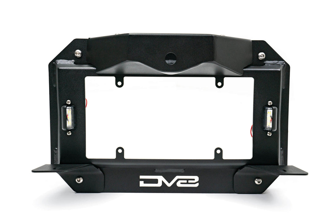 2018-2024 Jeep Wrangler DV8 Offroad Spare Tire Delete With Light Mounts