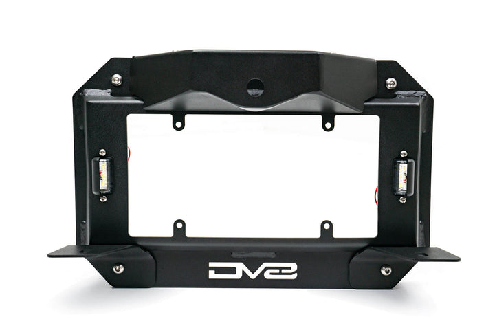 2018-2024 Jeep Wrangler DV8 Offroad Spare Tire Delete With Light Mounts
