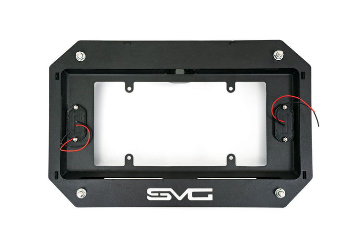 2018-2024 Jeep Wrangler DV8 Offroad Spare Tire Delete With Light Mounts