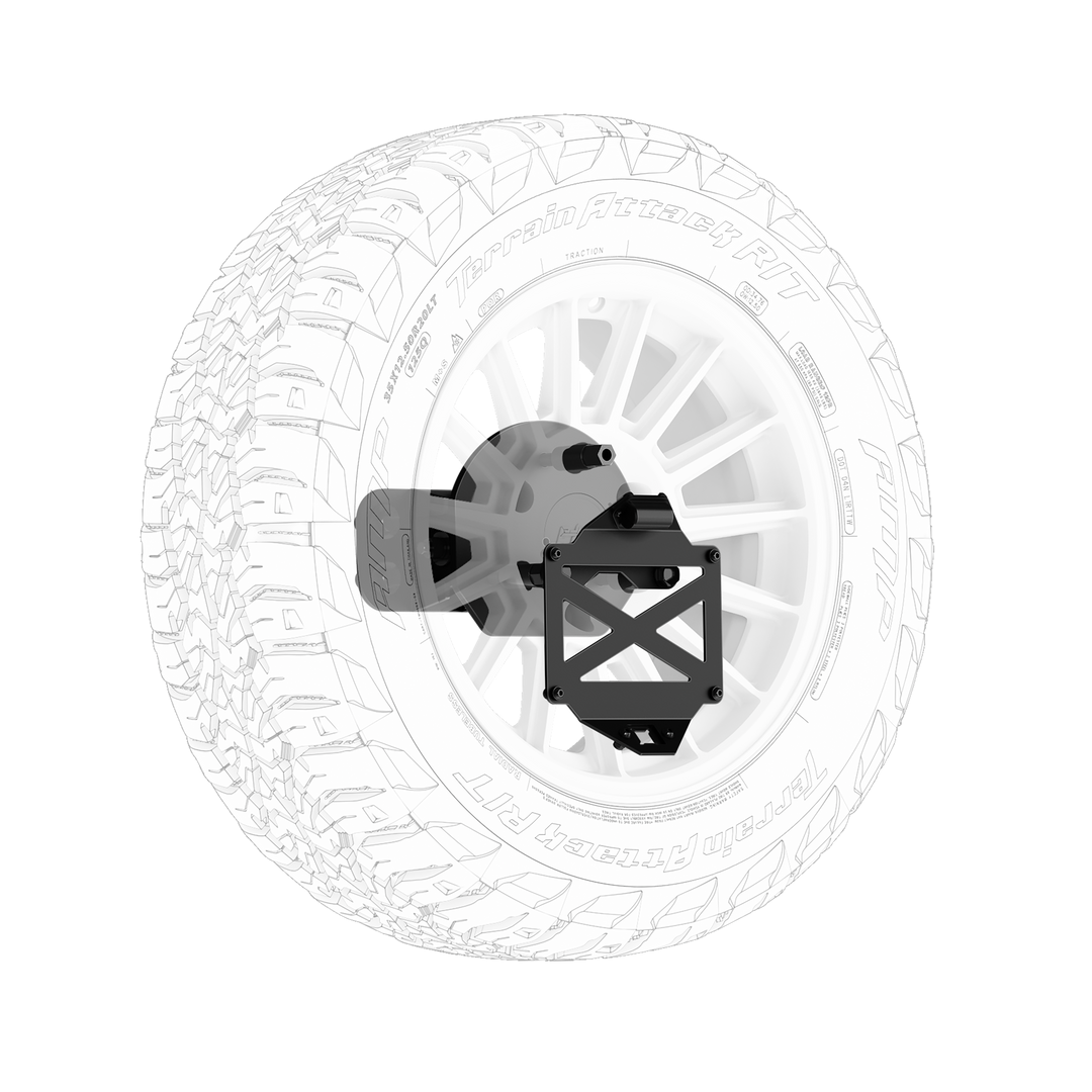 Body Armor 4X4 PRO Series II Tire Carrier for Toyota 4Runner & Tacoma