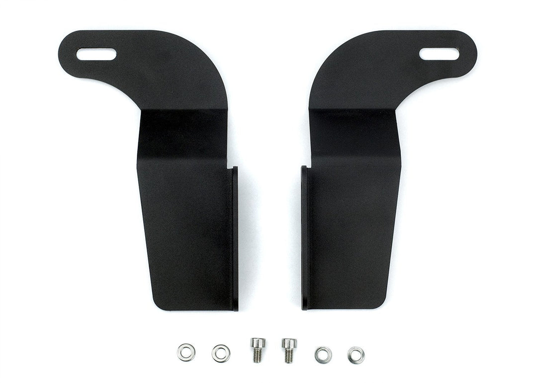32" Lower Bumper Hidden LED Light Bar Brackets Kit For 2005-2015 Toyota Tacoma