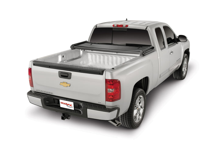 TrailFX TFX1006 Soft Tri-Fold Tonneau Cover for Silverado and Sierra Trucks