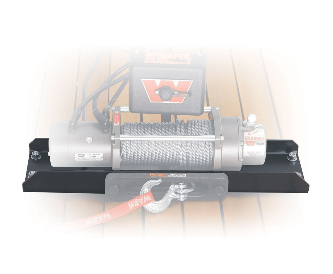 Warn Universal Foot Down Winch Mounting Plate Kit - Part Number 13942