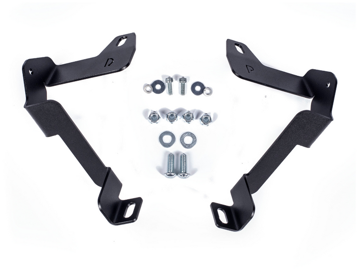 32" Lower Bumper Hidden LED Light Bar Brackets Kit For 2014-2021 Toyota Tundra