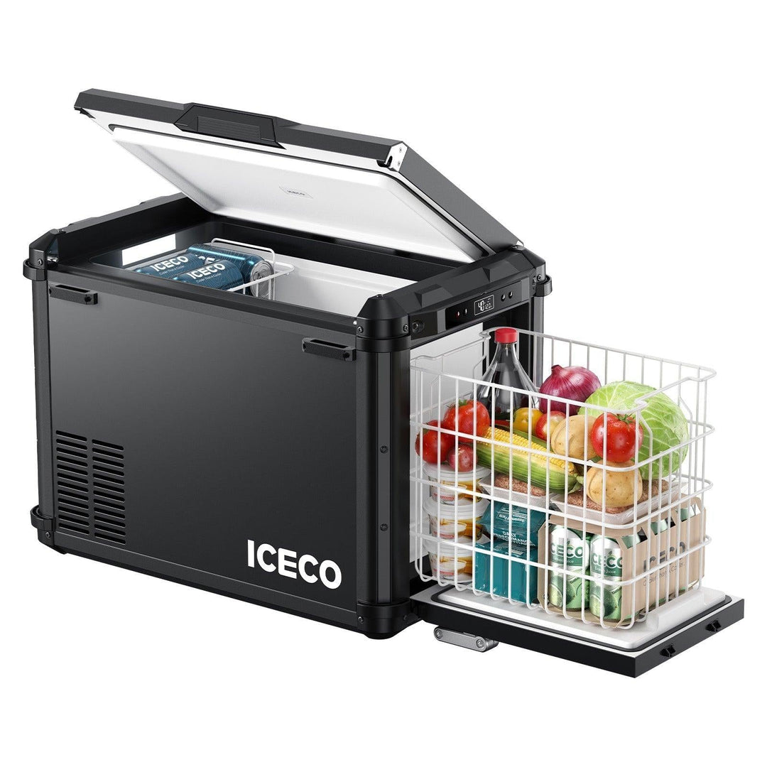 ICECO VL45PLUS 44.4QT 3-Way 12V Fridge Freezer by Inca Overland Outfitters | KOVA Offroad