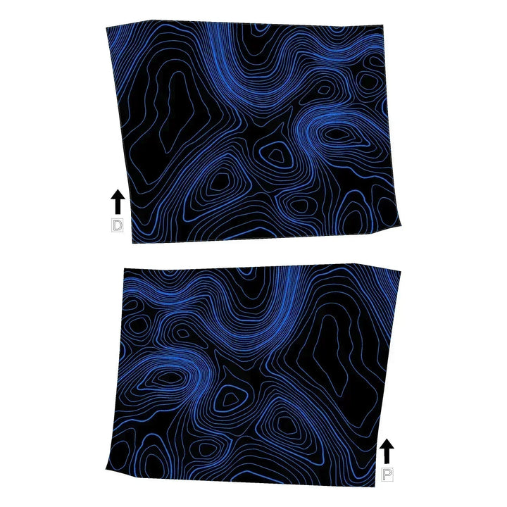 Topographic FRONT Door Armrest Panel Protection - 2024+ Tacoma / 2025+ 4Runner
