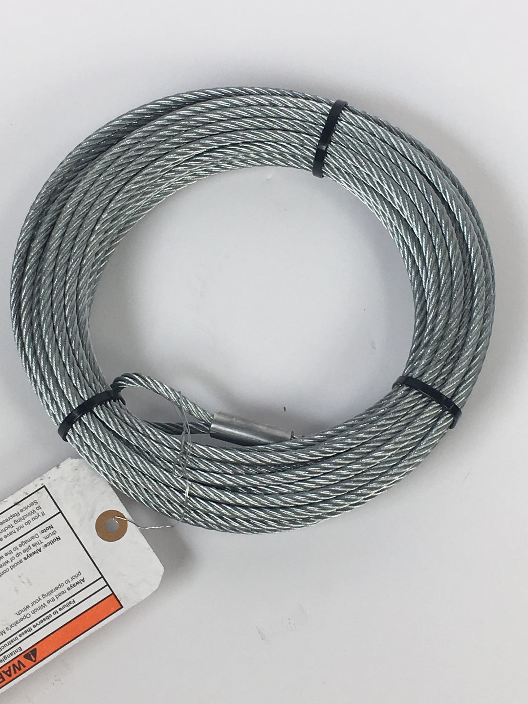 Warn 100972 Steel Wire Rope Assembly for VRX 35 and AXON 35 Winches, 50 Feet
