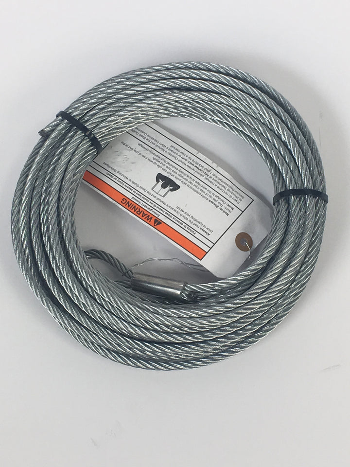 Warn 1/4 inch x 50 ft Steel Wire Rope for VRX 45 and AXON 45/55 Winches