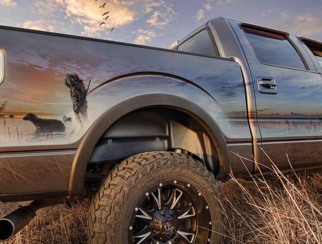 Husky Liners Rear Wheel Well Guards 79111 for Ford Super Duty (2012-2016)