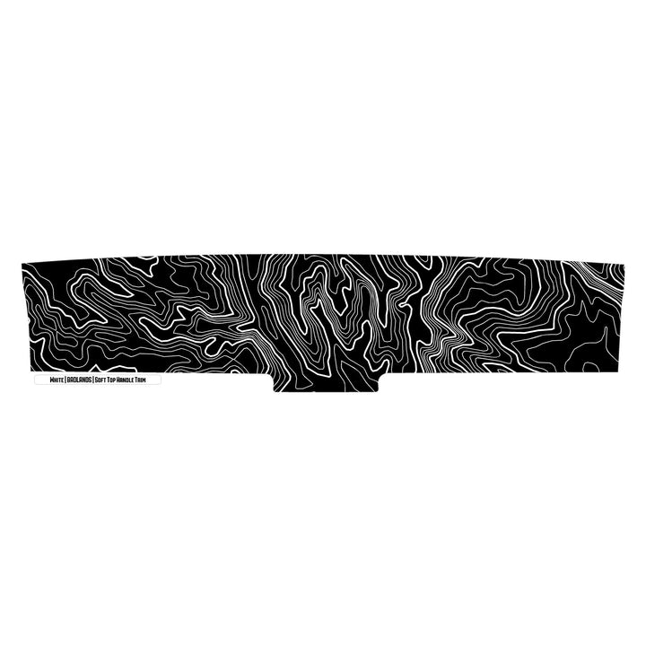 Topo Soft Top Bronco Panel Overlay - 2021+ Bronco Factory Soft Top