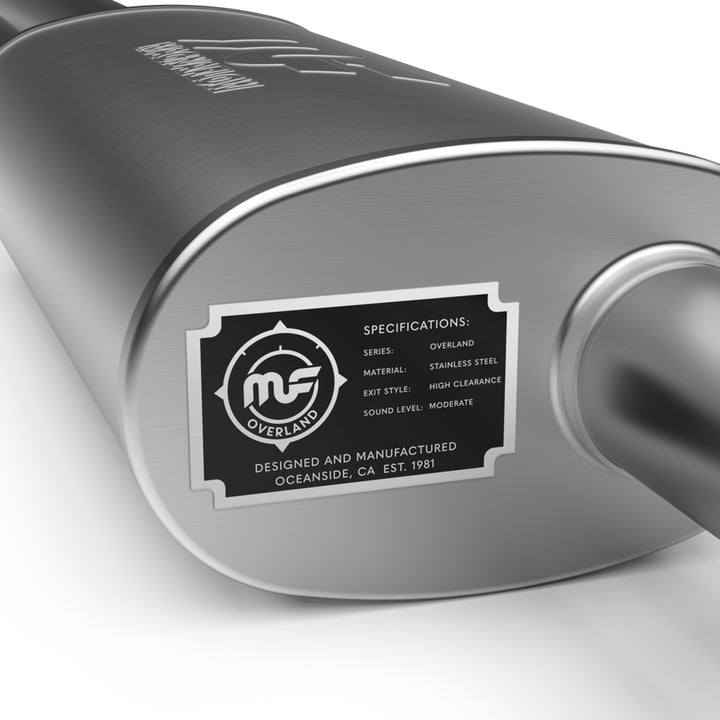 MagnaFlow Overland Series Cat-Back Performance Exhaust System 19544 for Lexus GX460 and Toyota 4Runner