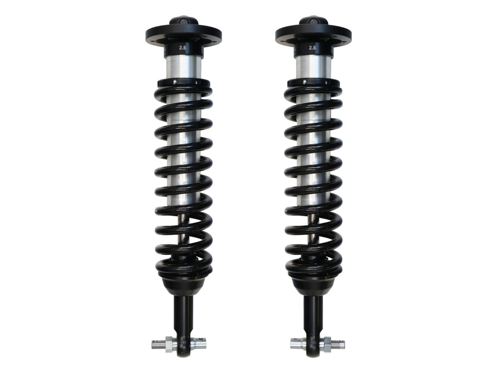 ICON 2014 Ford F-150 4WD, 0-2.63” Lift, Front, V.S. 2.5 Series Coilover Kit, Internal Reservoir
