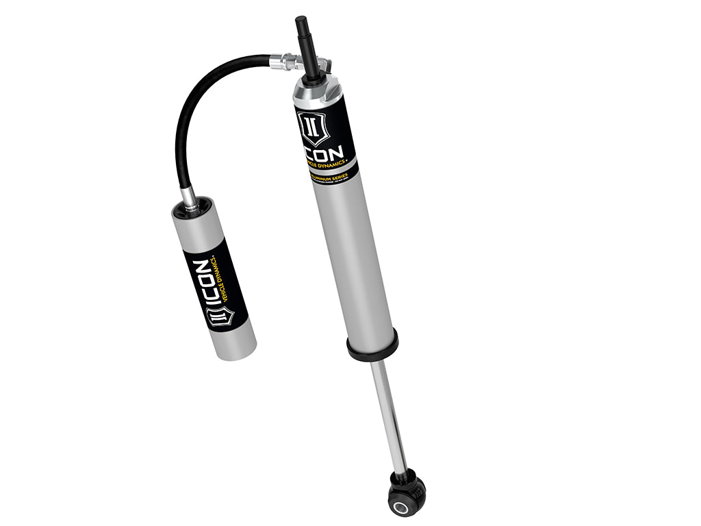 ICON 2014-2026 Ram 2500/2013-2026 Ram 3500, 2.5” Lift, Driver Front, V.S. 2.0 Aluminum Series Shock Absorber, Remote Reservoir