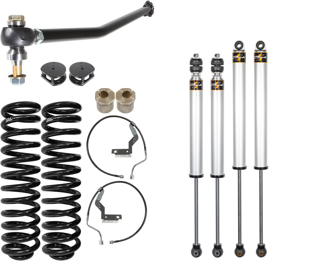CARLI 17-22 FORD F250/350 4X4 GAS 2.0"/3.0" LIFT COMMUTER SYSTEM