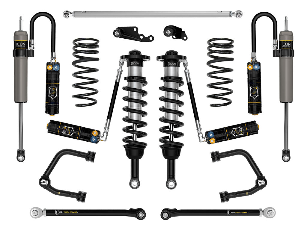 ICON 2024-2026 Lexus GX550, 1.25-3" Lift, Stage 8 Suspension System, CDXS, Tubular