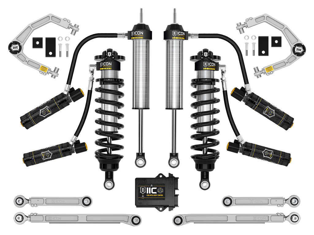 ICON 2022-2026 Toyota Tundra, 1.25-3.25" Lift, Stage 5, 3.0 Suspension System, Billet