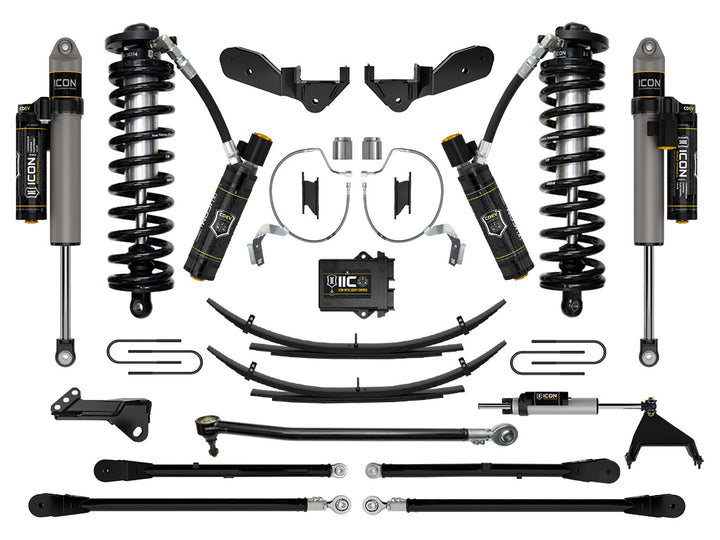 ICON 2023-2026 Ford F-250/F-350 Super Duty 4WD, 4-5.5" Lift, Stage 8 Coilover Conversion System w/ Expansion Packs