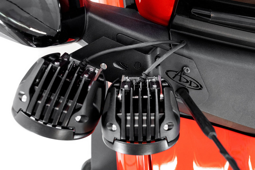 2021-2026 Ford Bronco & Bronco Raptor Dual Ditch Light Brackets
