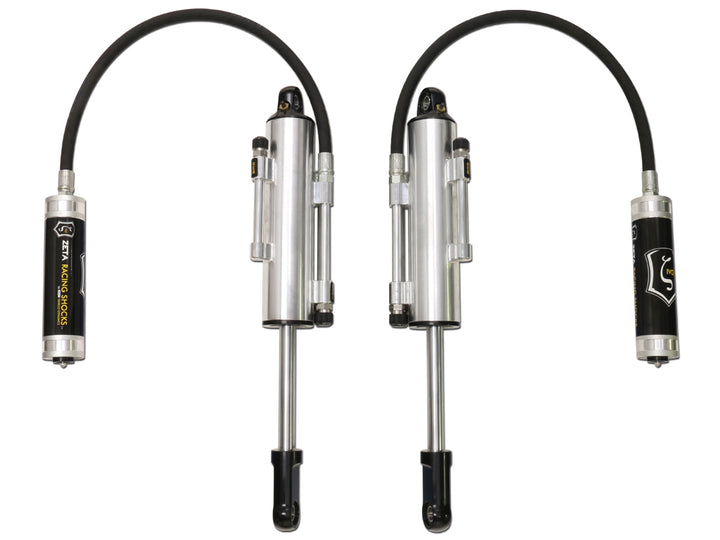 ICON 2010-14 Ford Raptor Front Secondary 3.0 Zeta Remote Reservoir Shocks, Pair