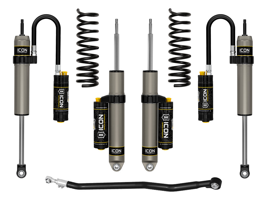 ICON 2014-2026 Ram 2500 4WD, Diesel, OEM Air Spring Rear, 2.5" Lift, Stage 4 Suspension System