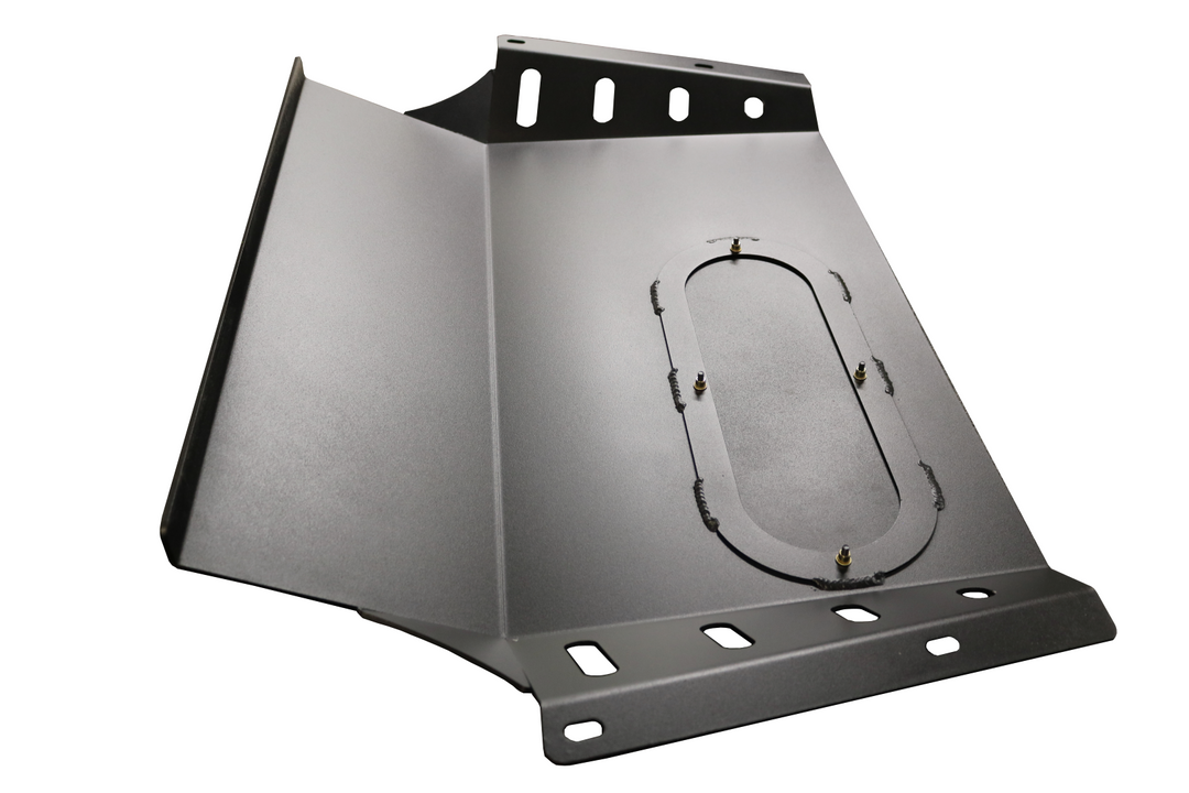 Van Compass Aluminum Intercooler Skid Plate, Ford Transit