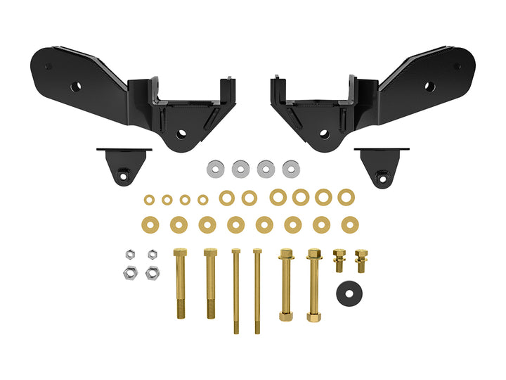 ICON 2023-2026 Ford F-250/F-350 Super Duty 4WD, Front 4-Link Conversion, Frame Bracket Kit