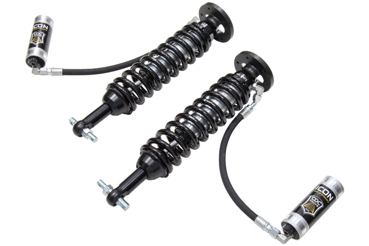 ICON 2014 Ford F-150 4WD, 1.75-2.63” Lift, Front, V.S. 2.5 Series Coilover Kit, Remote Reservoir w/ CDCV