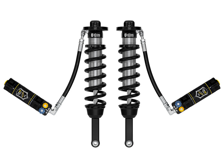 ICON 2005-2023 Toyota Tacoma, Front, 0-3.5"/0-2.75" Lift, V.S. 2.5 Series Coilover Kit, Remote Reservoir w/ CDXS, 700 lbs/in Coils, Pair