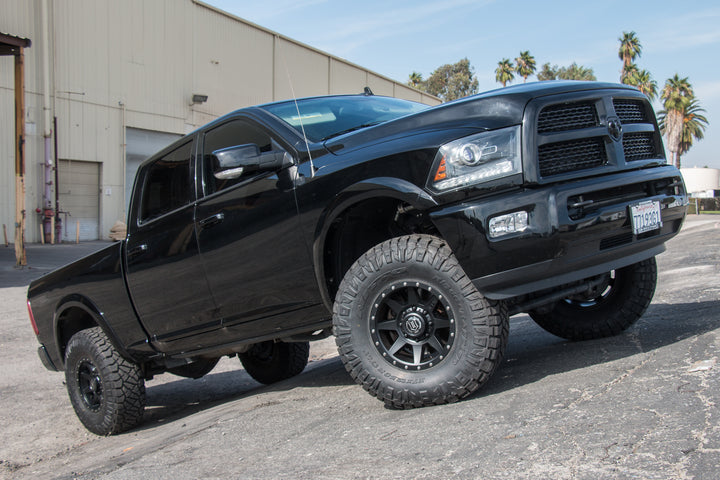 ICON Alloys Rebound HD, Satin Black, 17 x 8.5 / 8 x 6.5, 13mm Offset, 5.25" Backspace