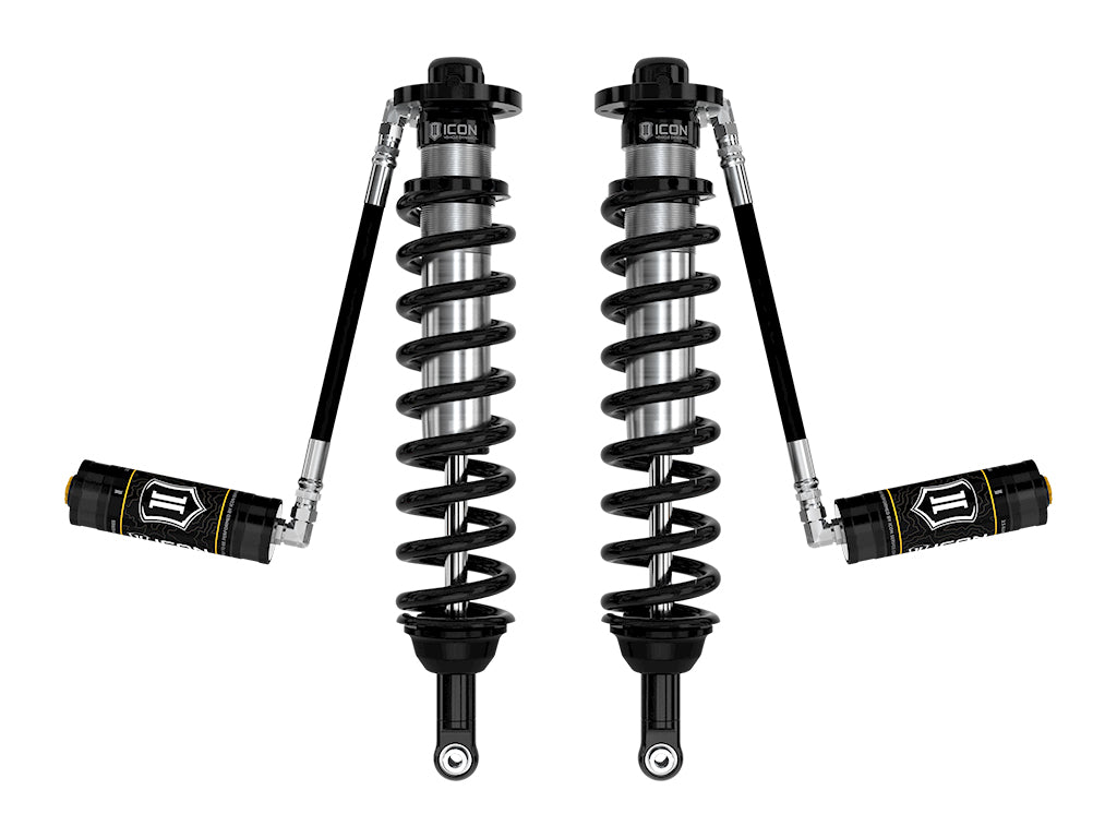 ICON 2005-2023 Toyota Tacoma/2003-2024 Toyota 4Runner/2007-2014 Toyota FJ Cruiser, Front, V.S. 2.5 Series Coilover Kit, Long Travel, Remote Reservoir, Pair