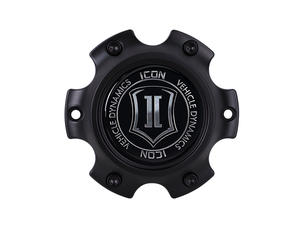ICON Alloys Low-Profile Center Cap, Compression/Rebound/Bandit Wheel, 6 x135 Bolt Pattern
