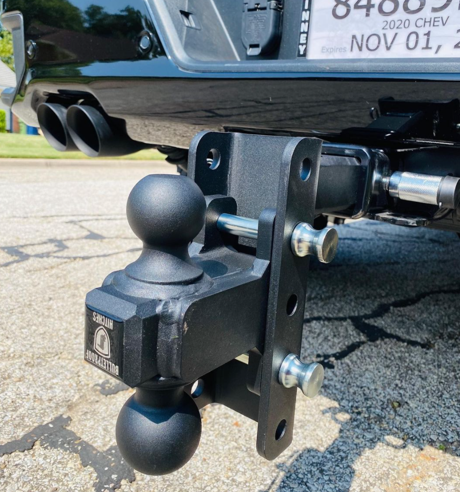BulletProof 2.0" Heavy Duty 4" Drop/Rise Hitch