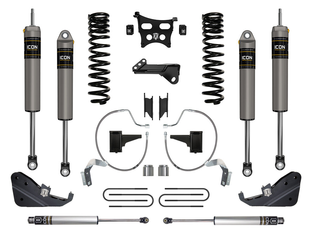 ICON 2023-2026 Ford F-250/F-350 Super Duty 4WD, Diesel, 4.5" Lift, Stage 3 Suspension System