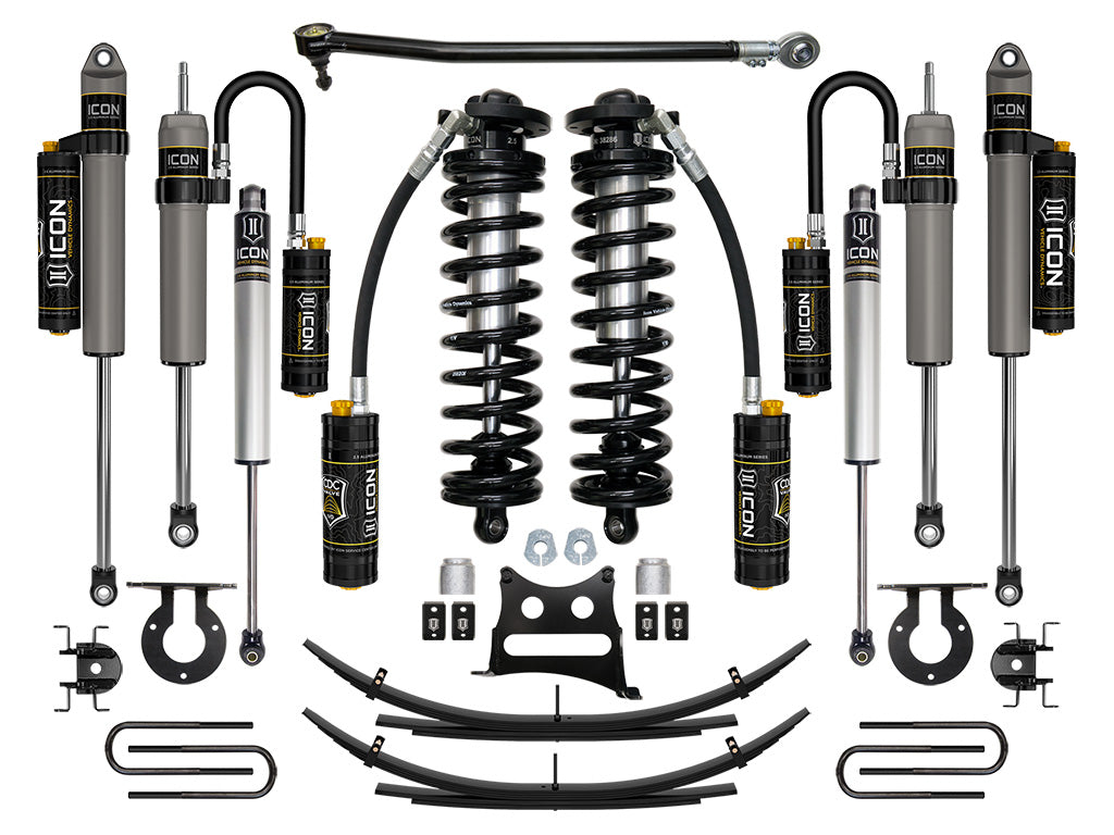 ICON 2017-2022 Ford F-250/F-350 Super Duty 4WD, 2.5-3" Lift, Stage 5 Coilover System w/ Expansion Packs