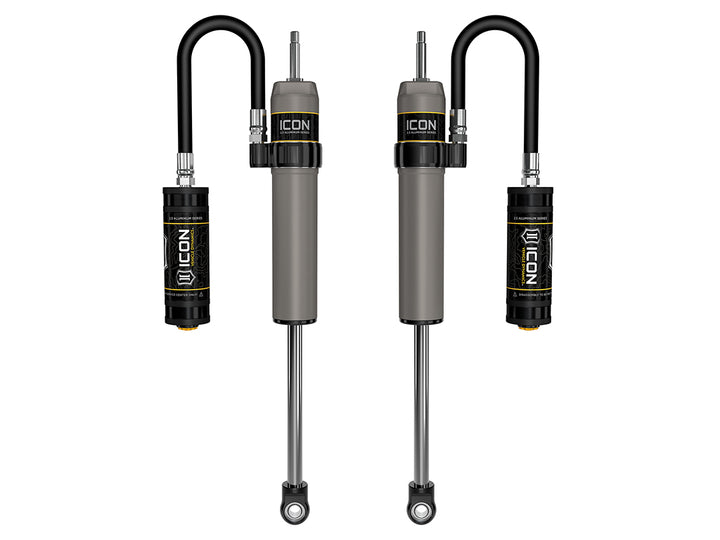 ICON 2022-2026 Toyota Tundra, 3-3.5" Lift, Rear, V.S. 2.5 Aluminum Series Shock Absorbers, Remote Reservoir, Pair