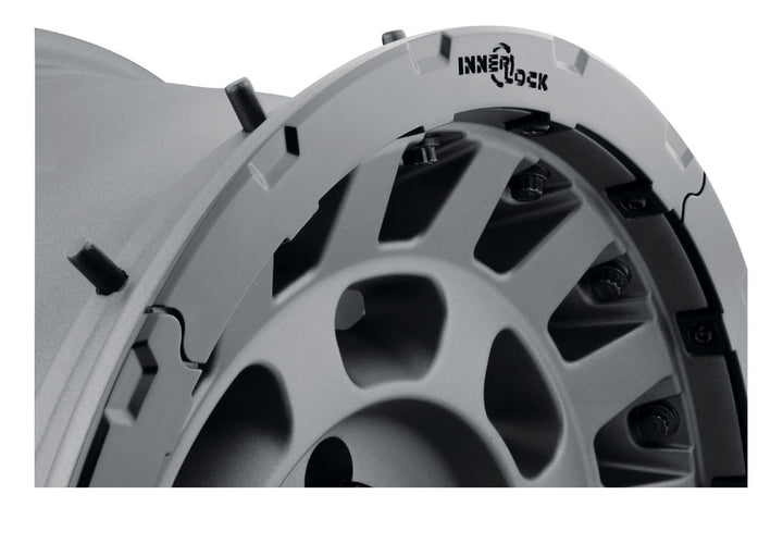 ICON Alloys Hammer Pro, Charcoal, 17 x 8.5 / 6 x 5.5, 25mm Offset, 5.75" BS