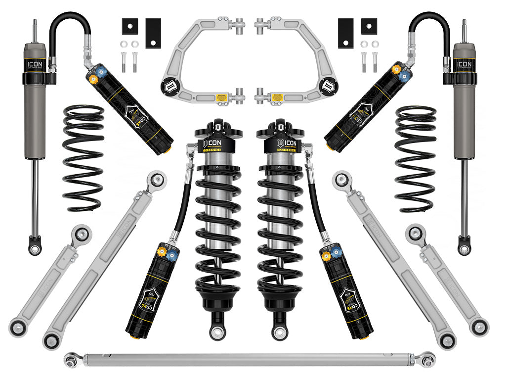 ICON 2023-2026 Toyota Sequoia, 3-4.25" Lift, Stage 1, 3.0 Suspension System, Billet, CDXS