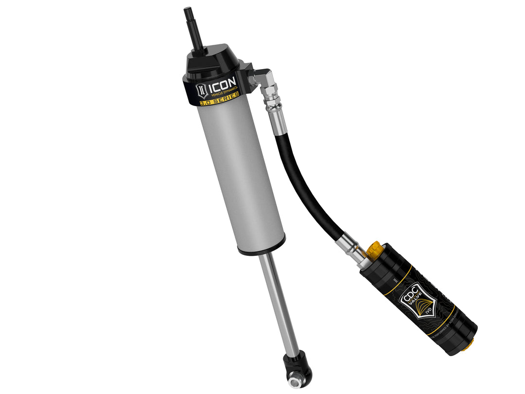 ICON 2005-2026 Ford Super Duty 4WD, 0-3” Lift, Front, V.S. 3.0 Series Shock Absorbers, Remote Reservoir w/ CDCV, Pair