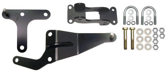 ICON 1999-2004 Ford F-250 & F-350 Super Duty/2000-2005 Ford Excursion, Steering Stabilizer Bracket Kit, Dual Opposing