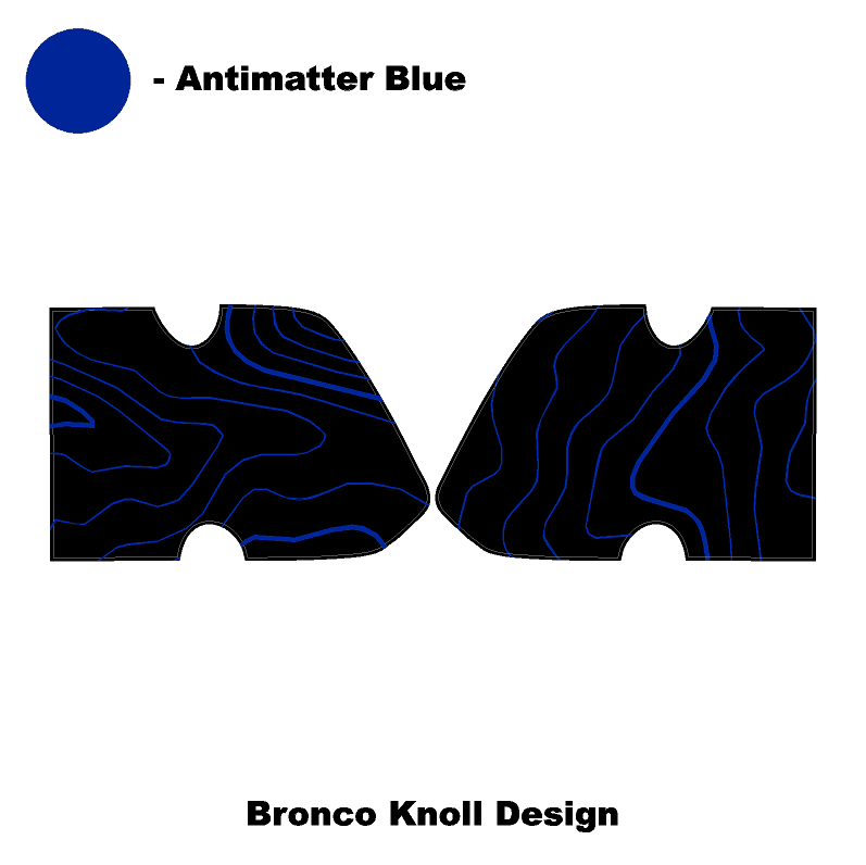 Topo Interior Door Cup Protector Kit - 2021+ Bronco