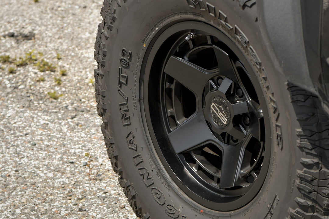 Overland Sector Atlas 17x9 -12 6x135/6x139.7mm 106.2mm Satin Black by Overland Sector | KOVA Offroad