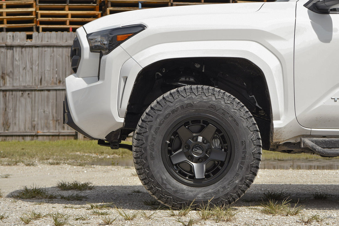 Overland Sector Atlas 17x9 -12 6x135/6x139.7mm 106.2mm Satin Black by Overland Sector | KOVA Offroad