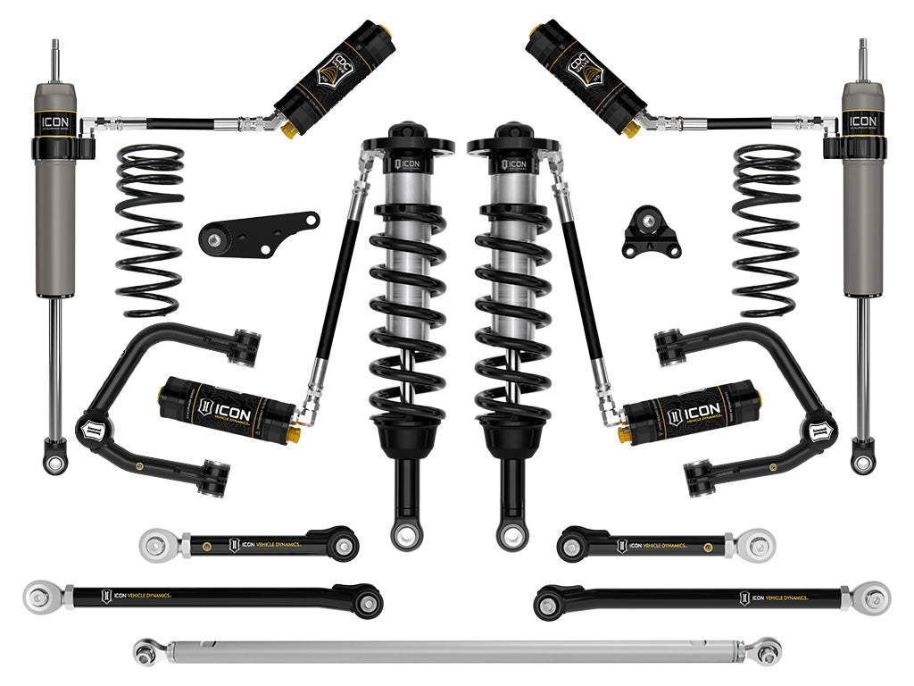 ICON 2025-2026 Toyota 4Runner 4WD, 1.25-3" Lift, Stage 10 Suspension System, Tubular