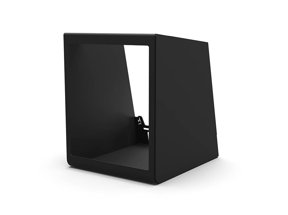 12" Open Shelf - Black